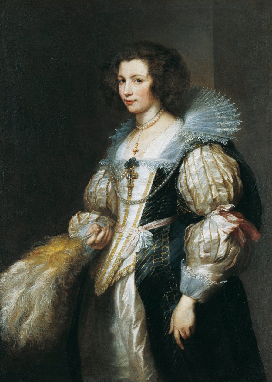Ritratto di Maria Louis de Tassis (1611-1638), figlia del canonico Antoine de Tassis da Anthony van Dyck