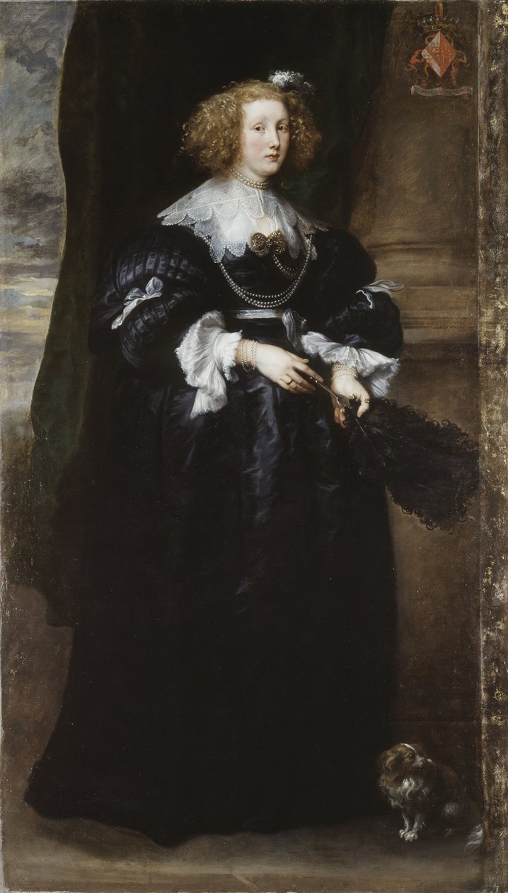 Ritratto di Maria de Raet da Anthony van Dyck