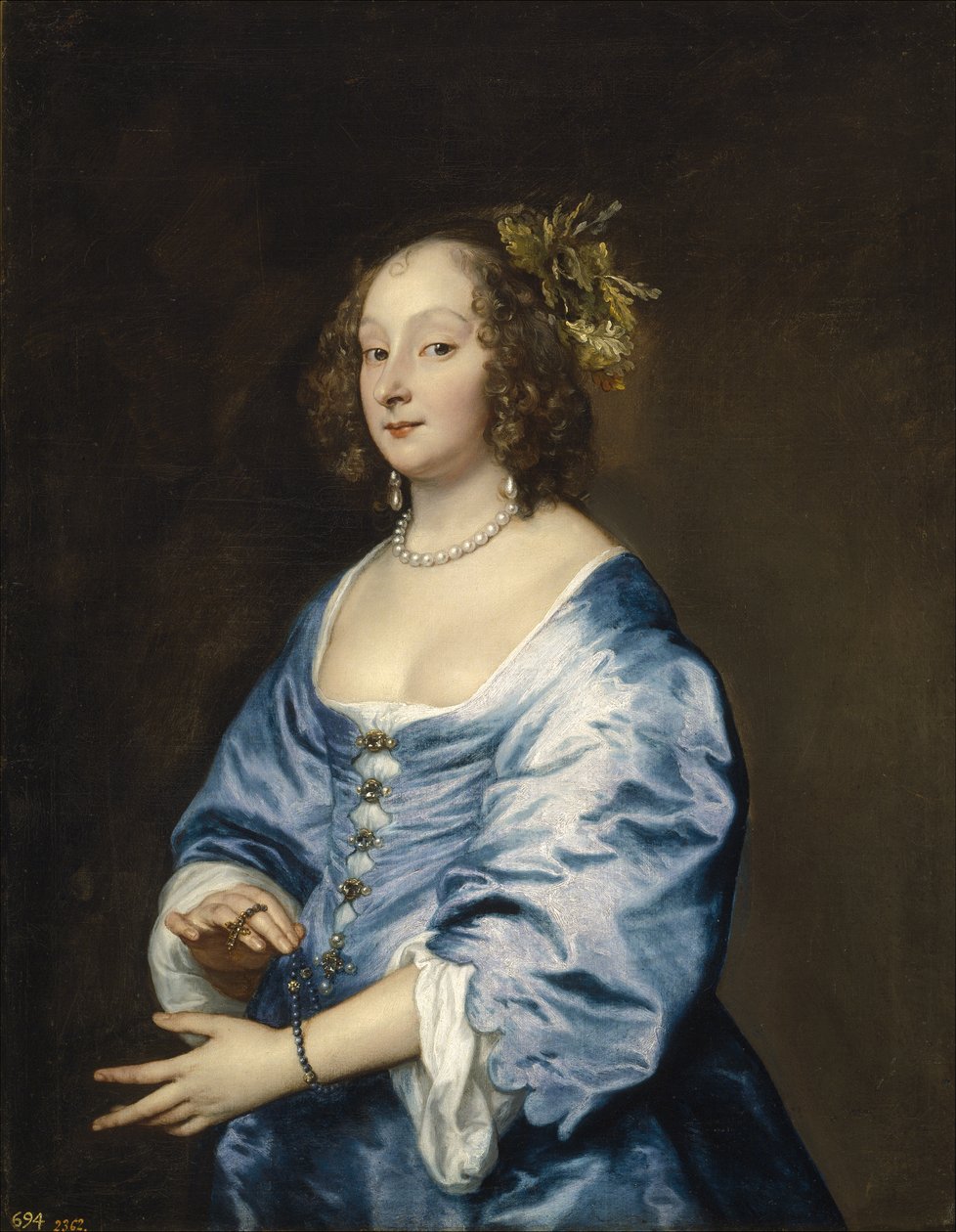 Ritratto di Mary nata Ruthven, Lady van Dyck da Anthony van Dyck