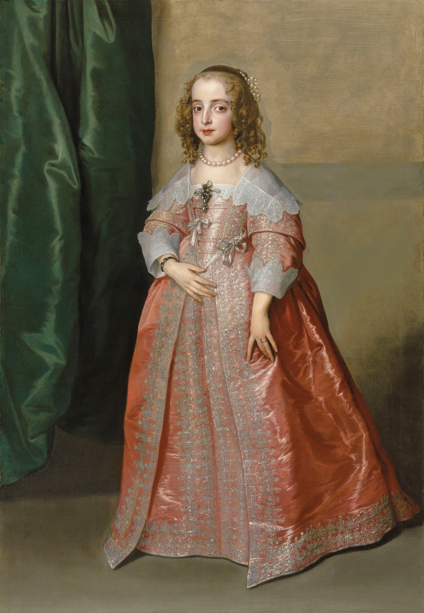 Ritratto della principessa Mary (1631-1660), figlia del re Carlo I d
