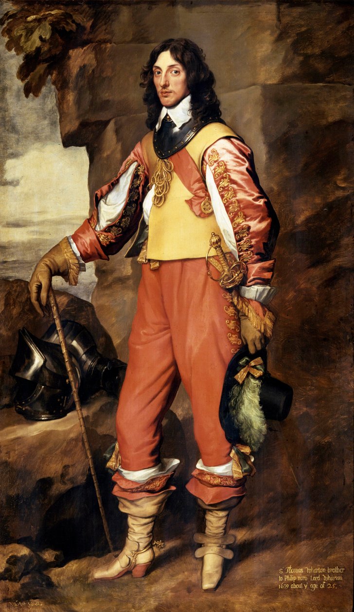 Ritratto di Sir Thomas Wharton, 1639 da Anthony van Dyck