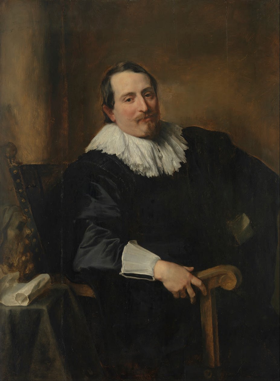 Ritratto di Theodoor Rombouts da Anthony van Dyck