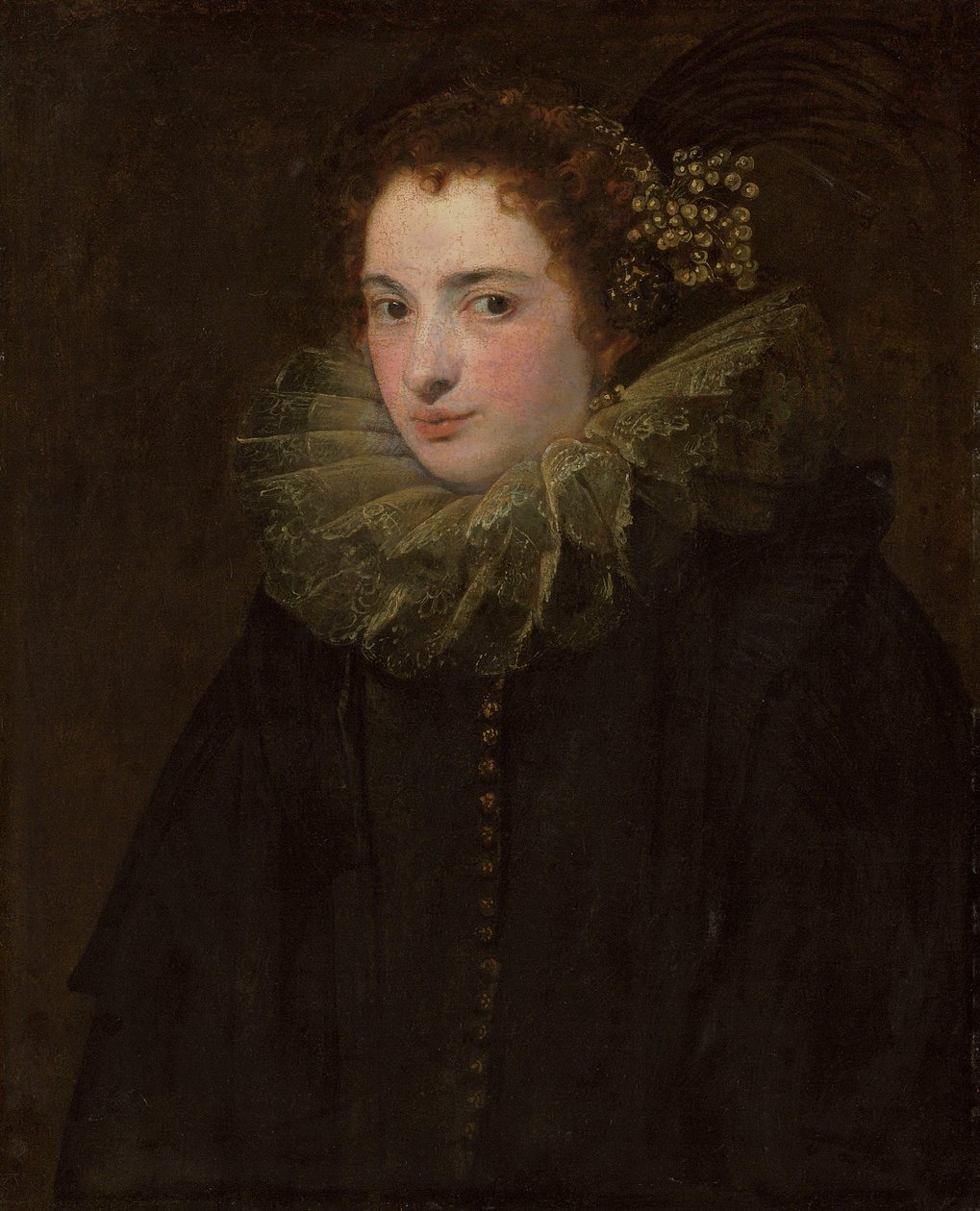 Ritratto di donna sconosciuta da Anthony van Dyck