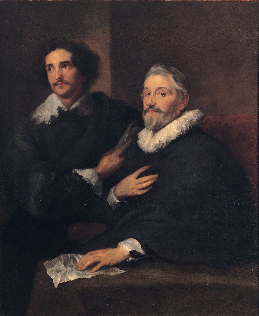 Ritratto dei fratelli de Wael, c. 1620-1630 da Anthony van Dyck