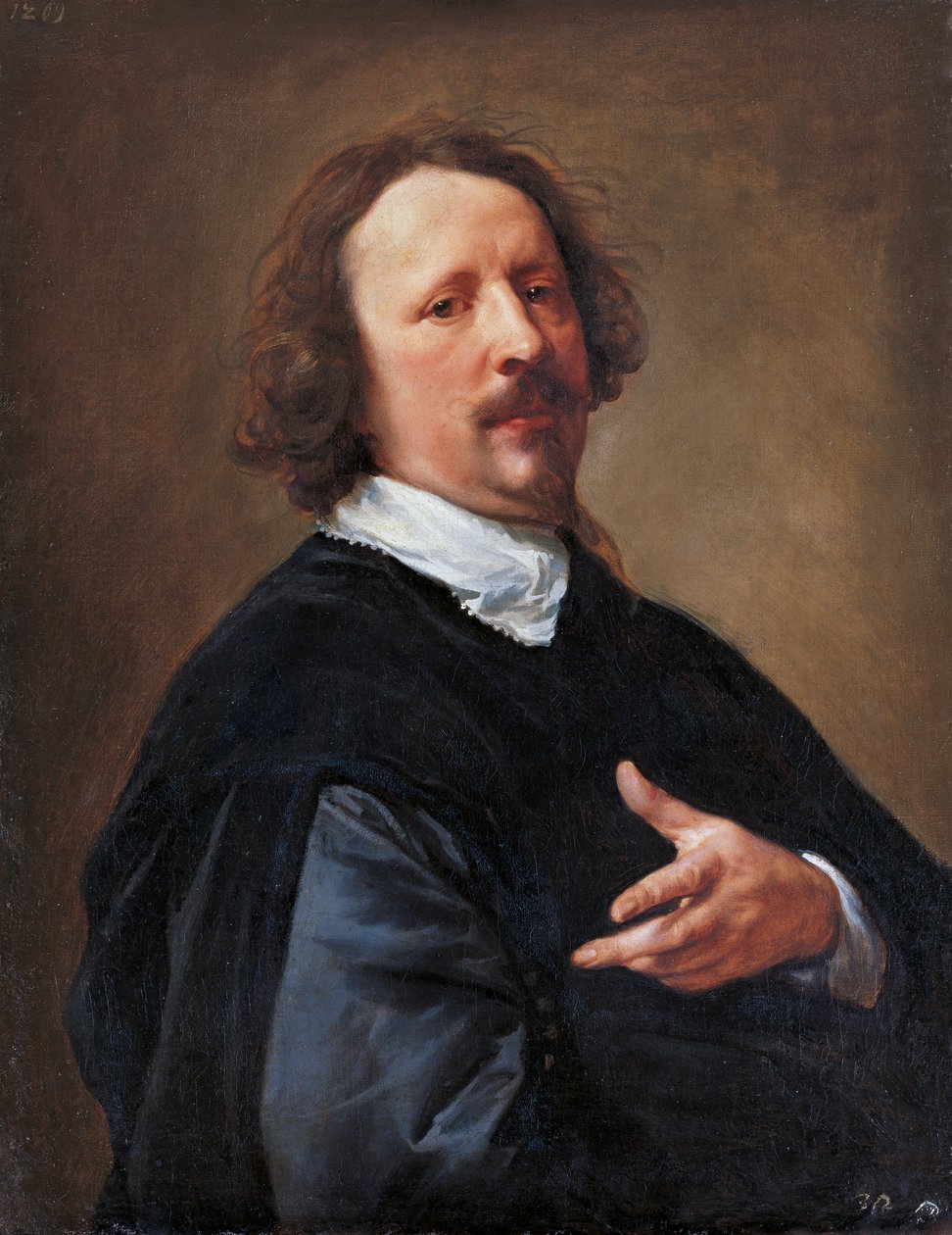 Ritratto del pittore Gaspard de Crayer (1584-1669) da Anthony van Dyck