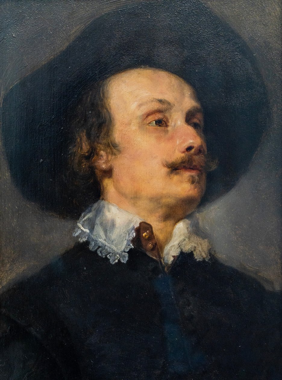 Ritratto del pittore Pieter Snayers da Anthony van Dyck