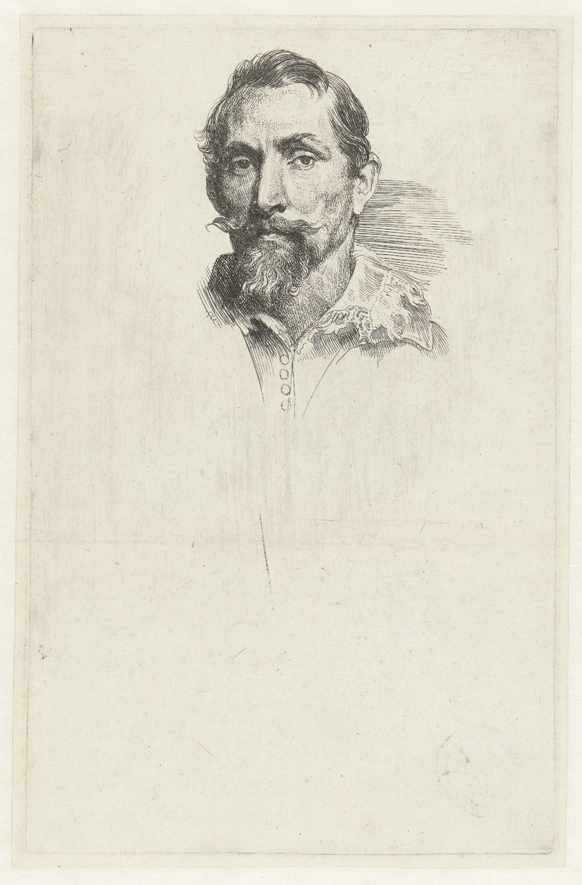 Ritratto di Frans Snijders da Anthony van Dyck