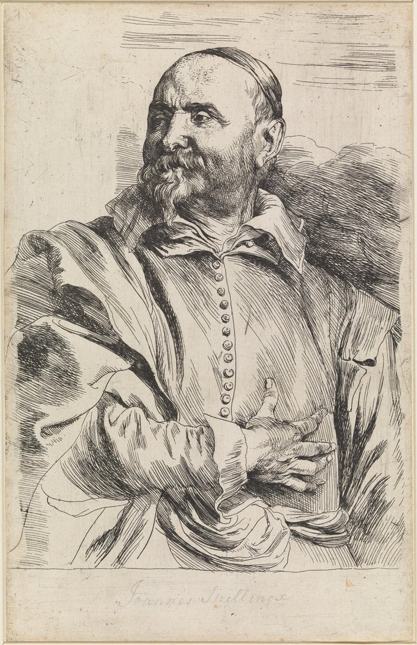 Ritratto di Johannes Snellincx da Anthony van Dyck