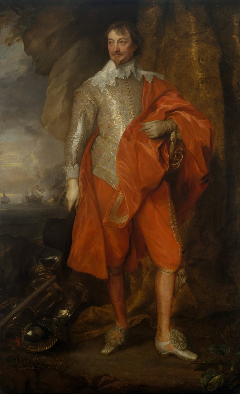 Robert Rich, Secondo Conte di Warwick da Anthony van Dyck