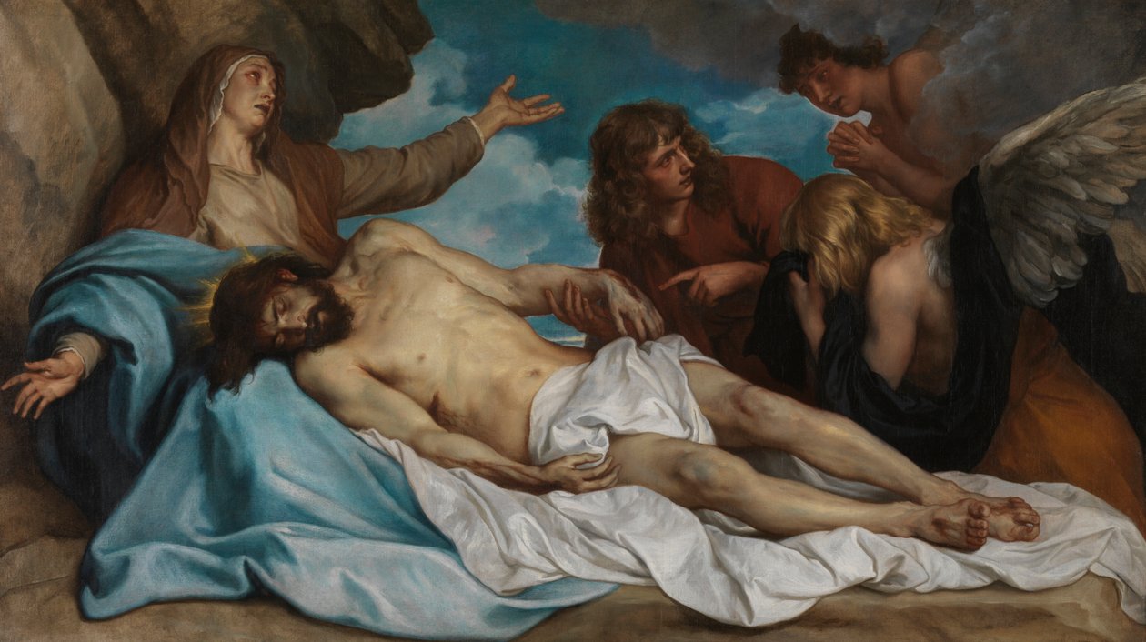 Compianto sul Cristo morto da Anthony van Dyck