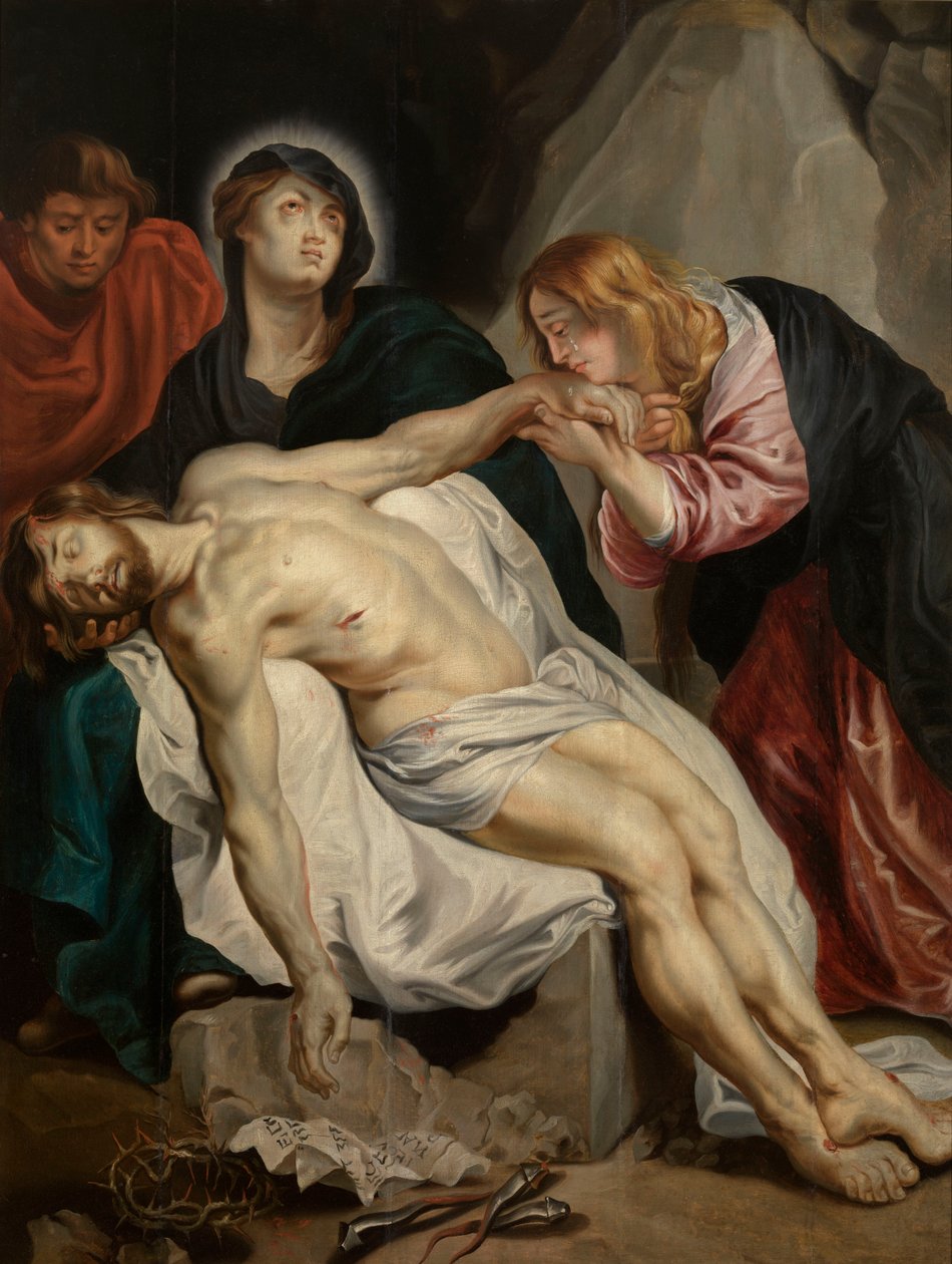 Il Compianto sul Cristo morto da Anthony van Dyck