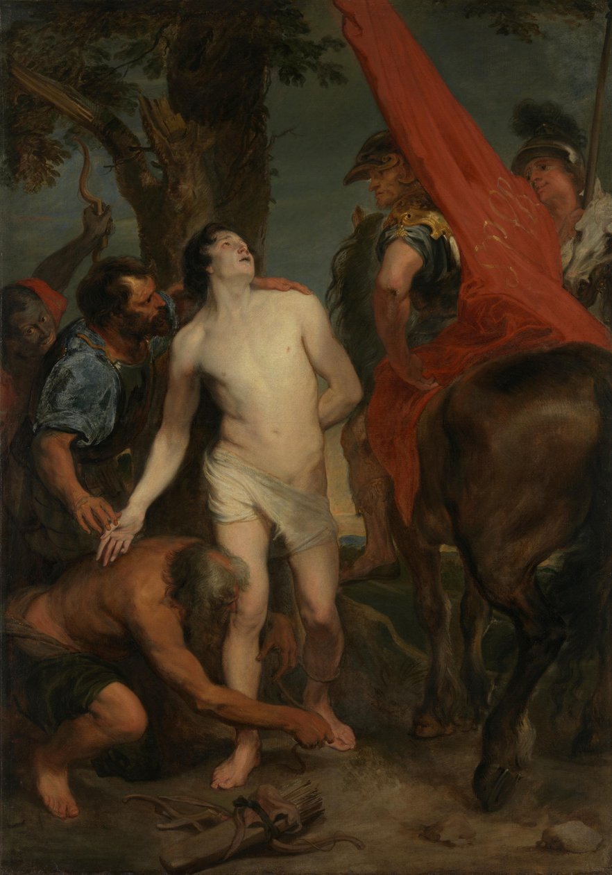 Il martirio di san Sebastiano da Anthony van Dyck