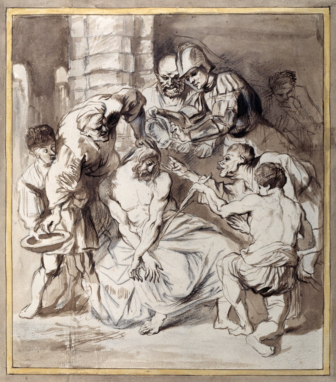 La derisione di Cristo da Anthony van Dyck