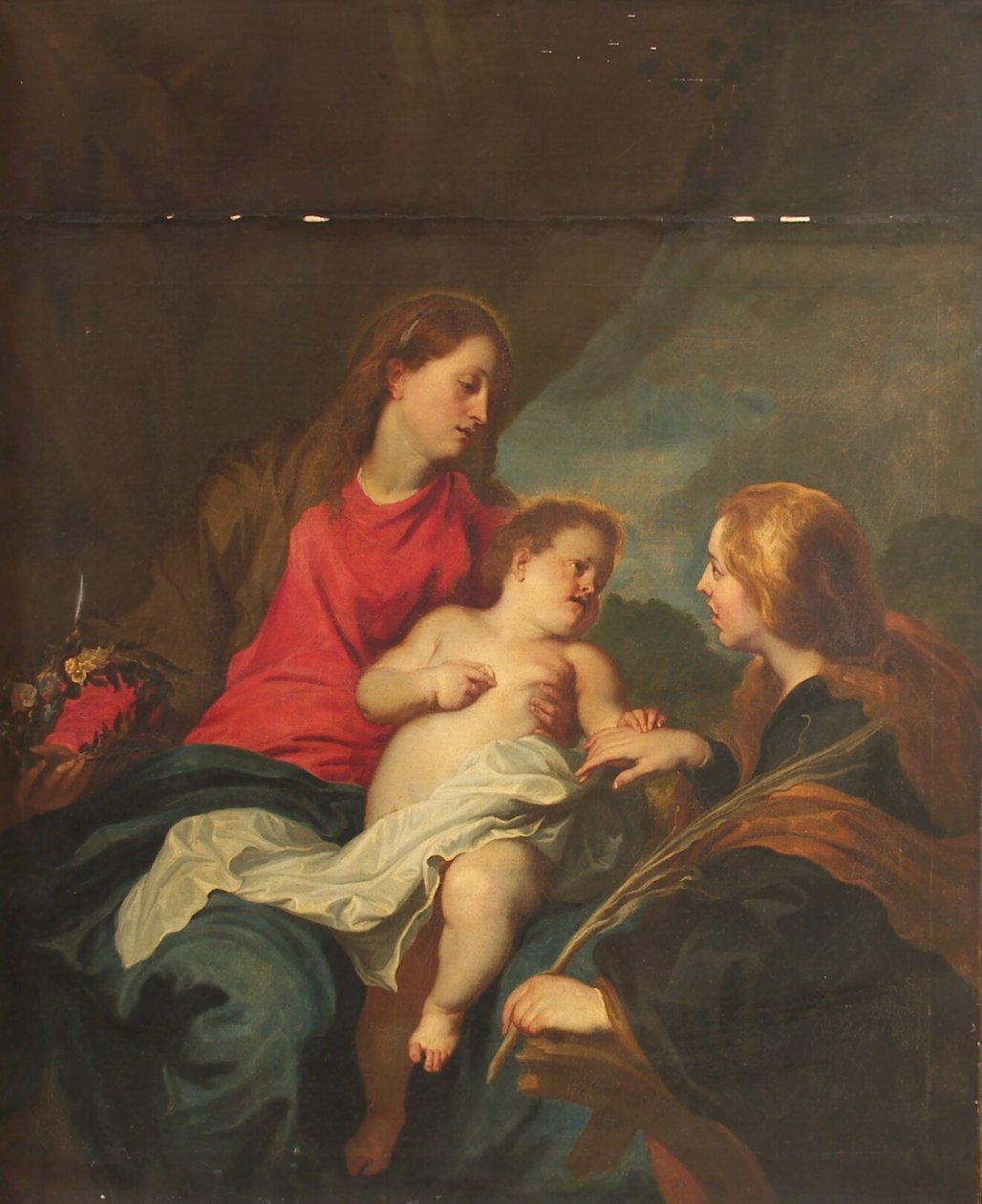 Il matrimonio mistico di Santa Caterina d