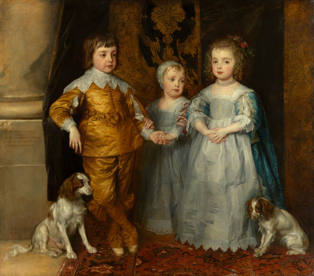 I tre figli maggiori di Carlo I da Anthony van Dyck