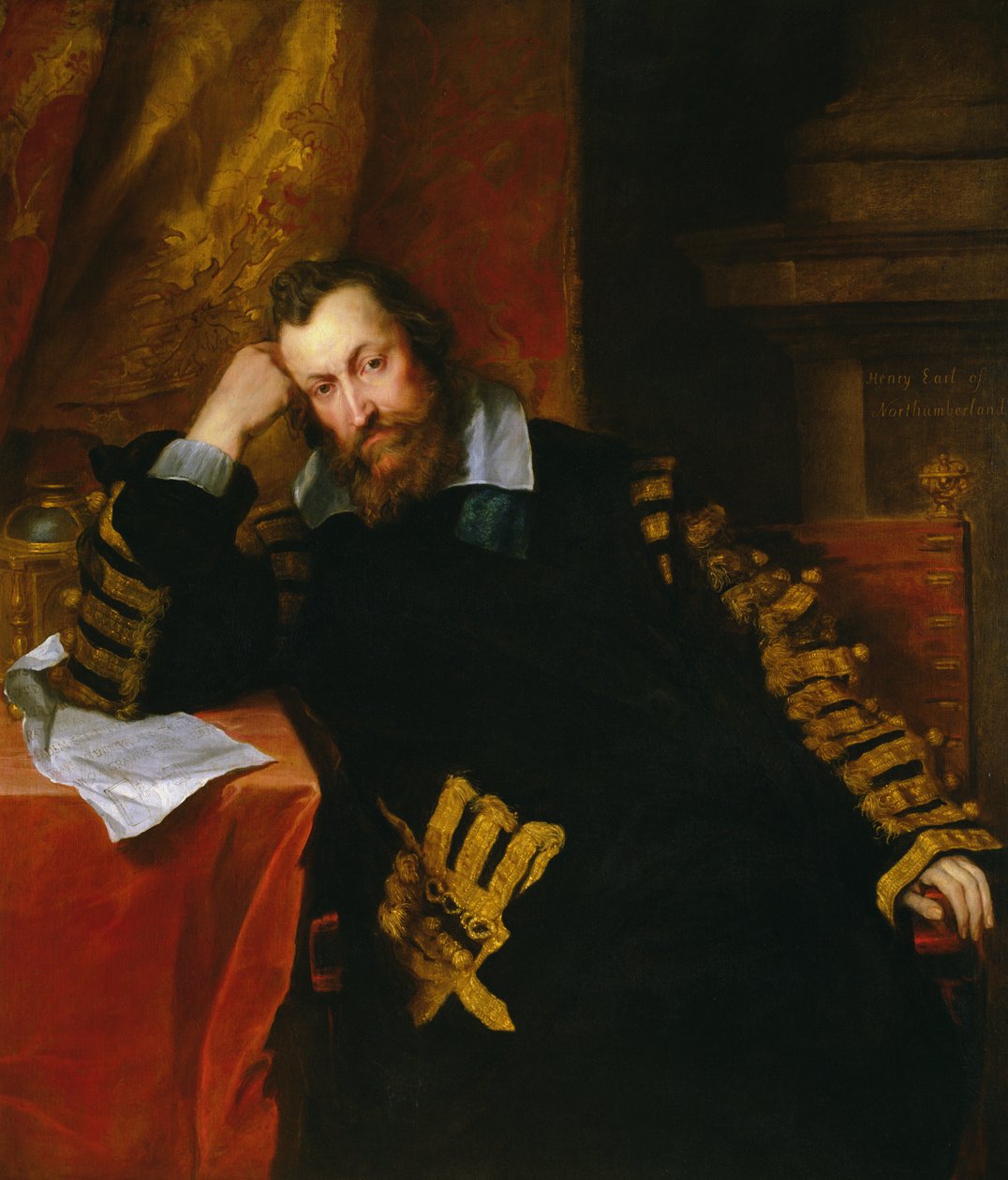 "Il Conte Mago", Henry Percy, 9º Conte di Northumberland, 1635 da Anthony van Dyck