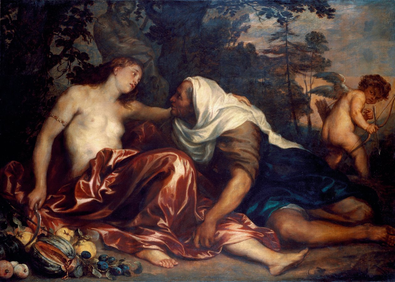 Vertumno e Pomona (Giove e Cerere) da Anthony van Dyck