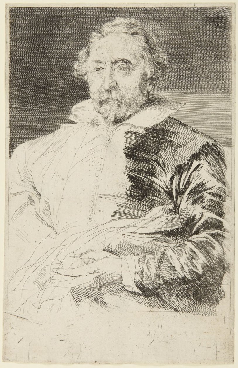Willem de Vos (Manquoy-Hendricks 15 II (di sette)) da Anthony van Dyck