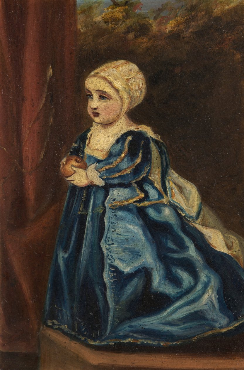 Ritratto di una principessa, figlia di re Carlo I da Anthony van after Dyck