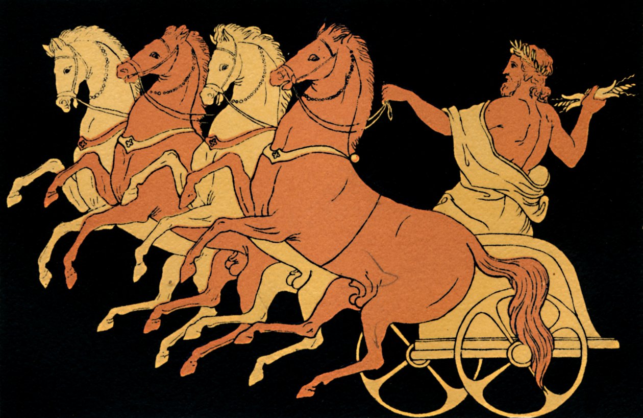 Il carro di Zeus da Antique