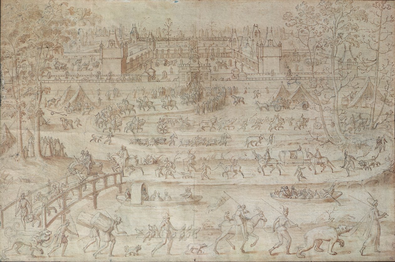 Festival al Castello di Anet da Antoine Caron
