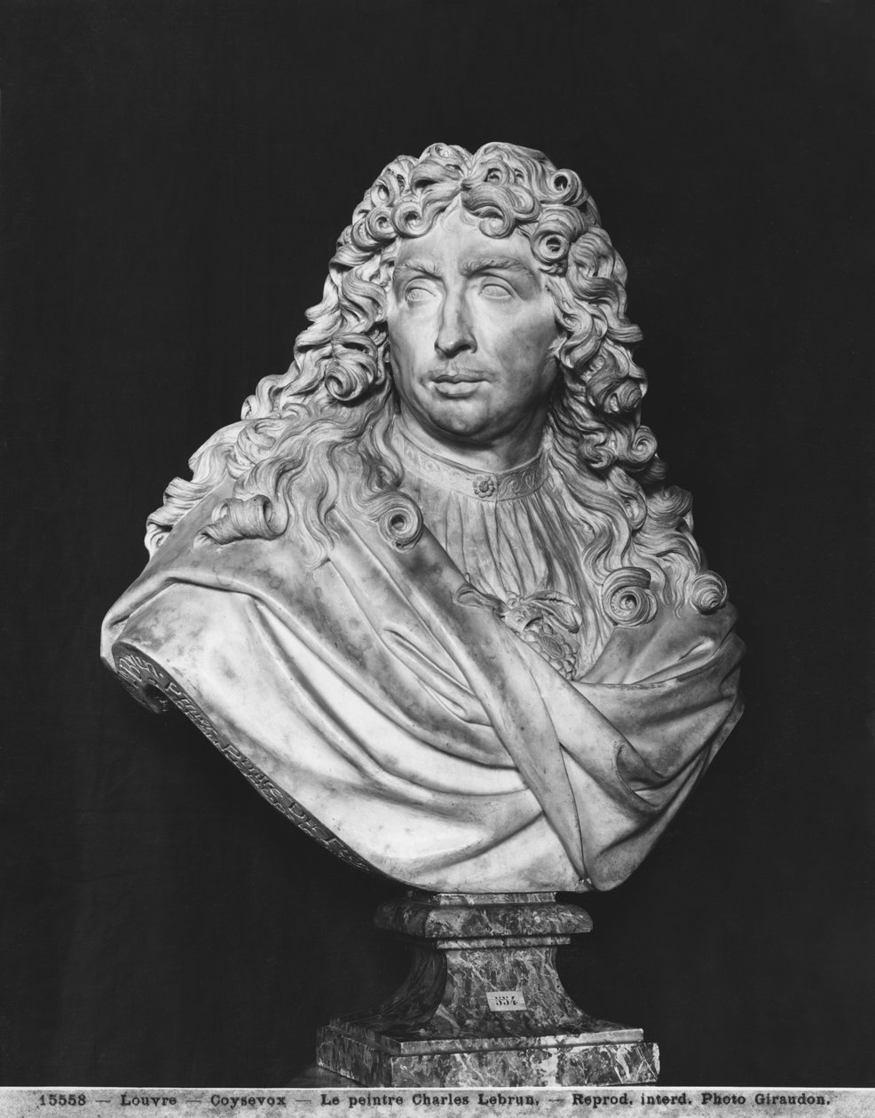 Busto di Charles Le Brun, 1679 da Antoine Coysevox