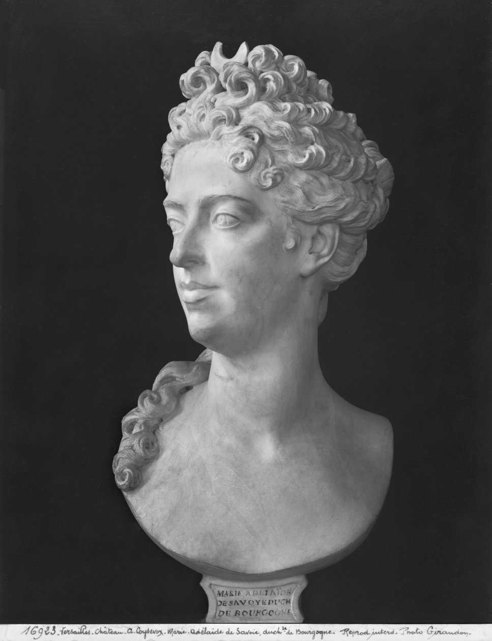 Busto di Marie-Adelaide de Savoie, Duchessa di Borgogna, 1710 da Antoine Coysevox