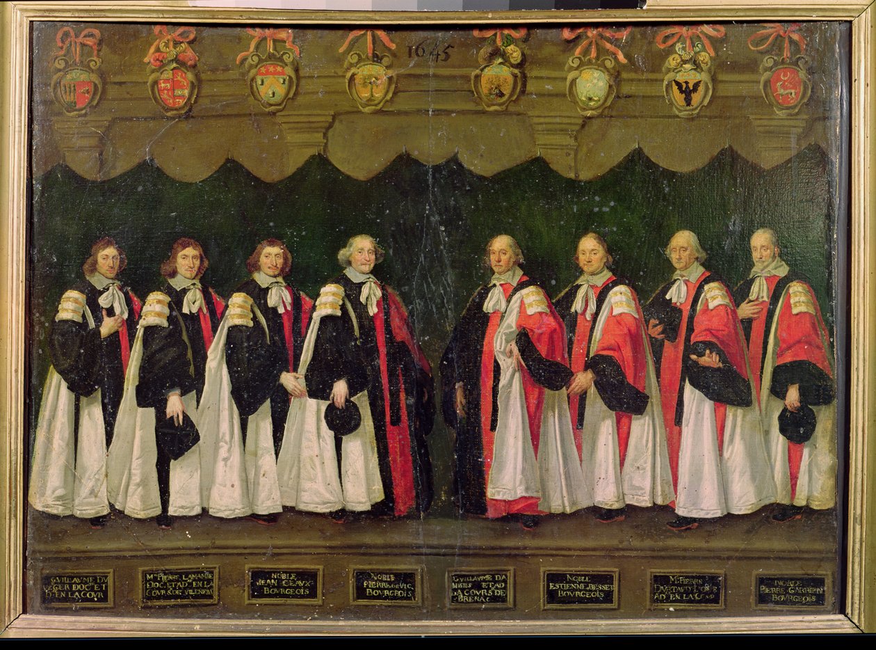Gli Assessori del 1644-45 da Antoine Durand
