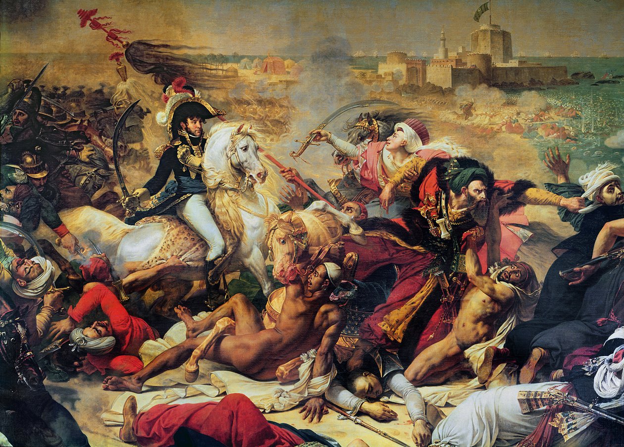 La battaglia di Aboukir, 25 luglio 1799 da Antoine Jean Gros