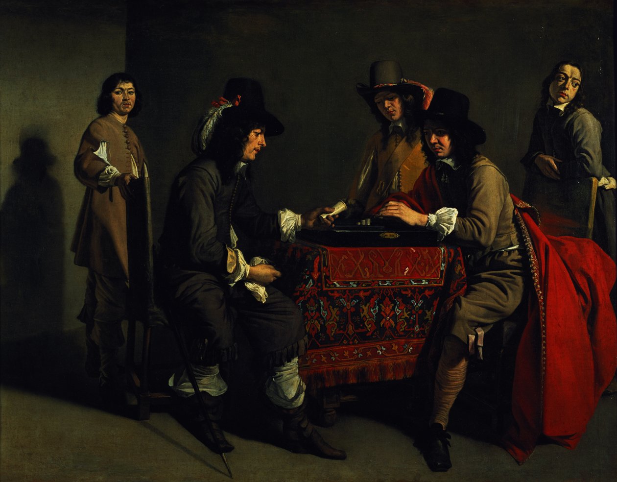 I giocatori di backgammon da Antoine Le Nain