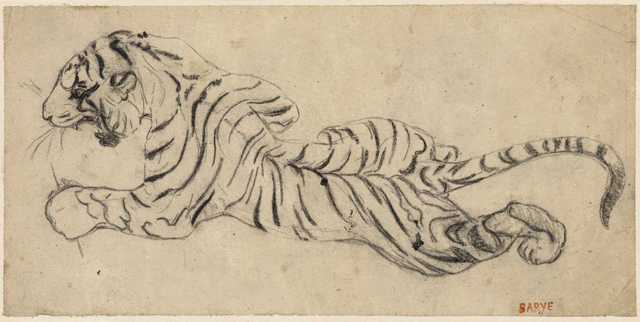 Tigre (c.1835) da Antoine Louis Barye