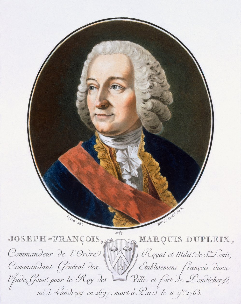 Joseph-Francois, Marchese Dupleix, da 