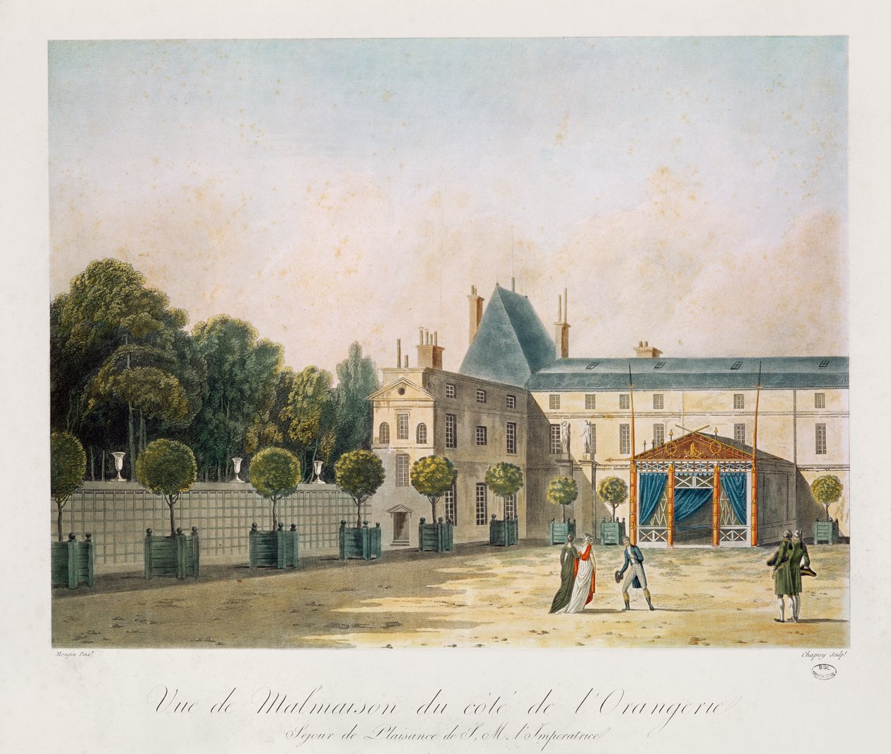 Veduta di Malmaison dall