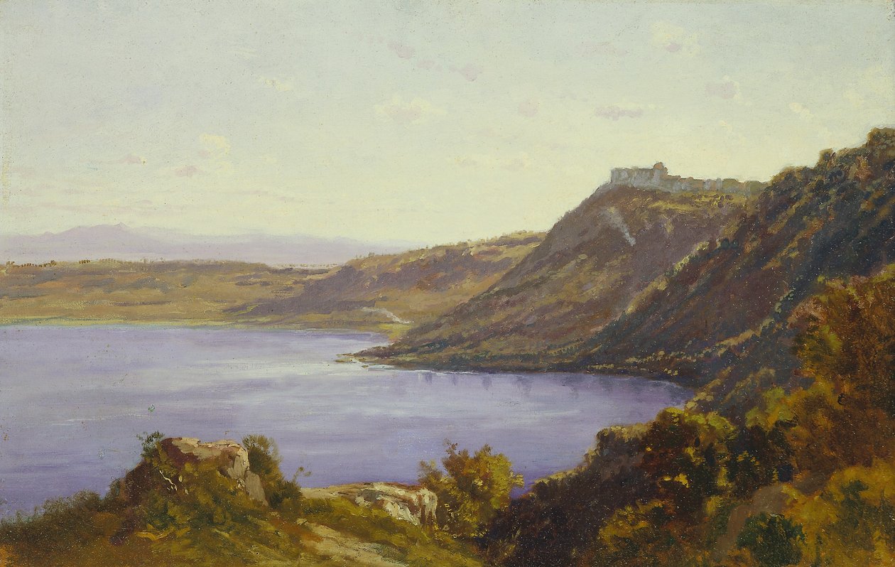 Il Lago Albano da Antoine Victor Edmond Joinville