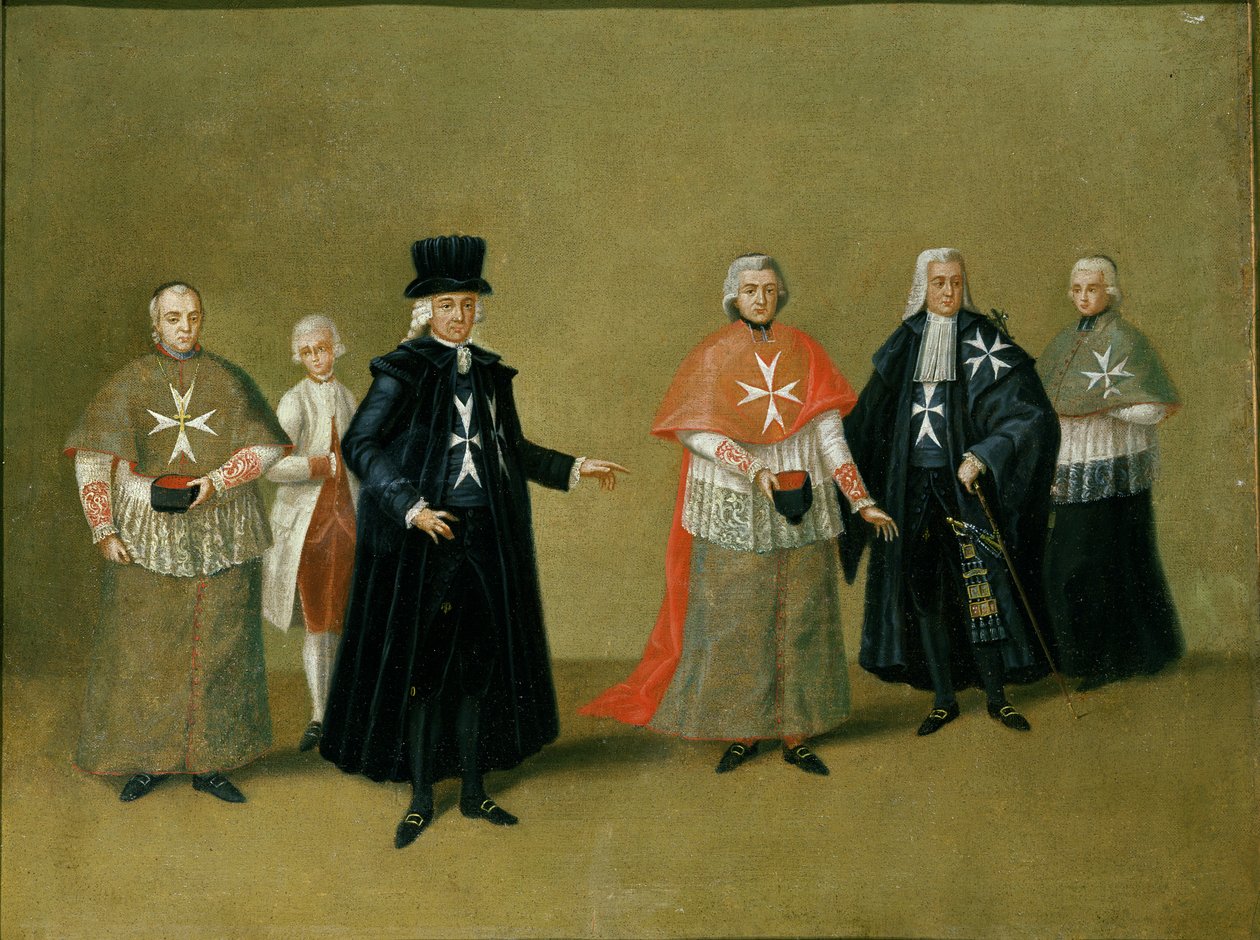 Gran Maestro e Cappellani dei Cavalieri dell