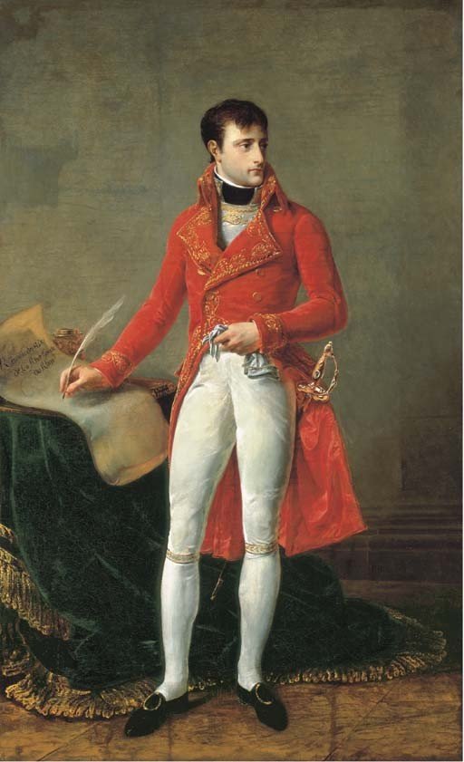 Ritratto di Napoleone Bonaparte, a figura intera, come Primo Console da Antoine Jean Gros