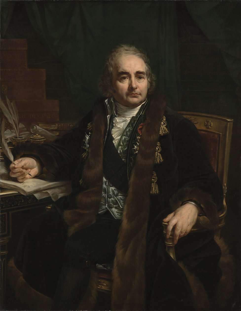 Ritratto del conte Jean-Antoine Chaptal da Antoine-Jean Gros