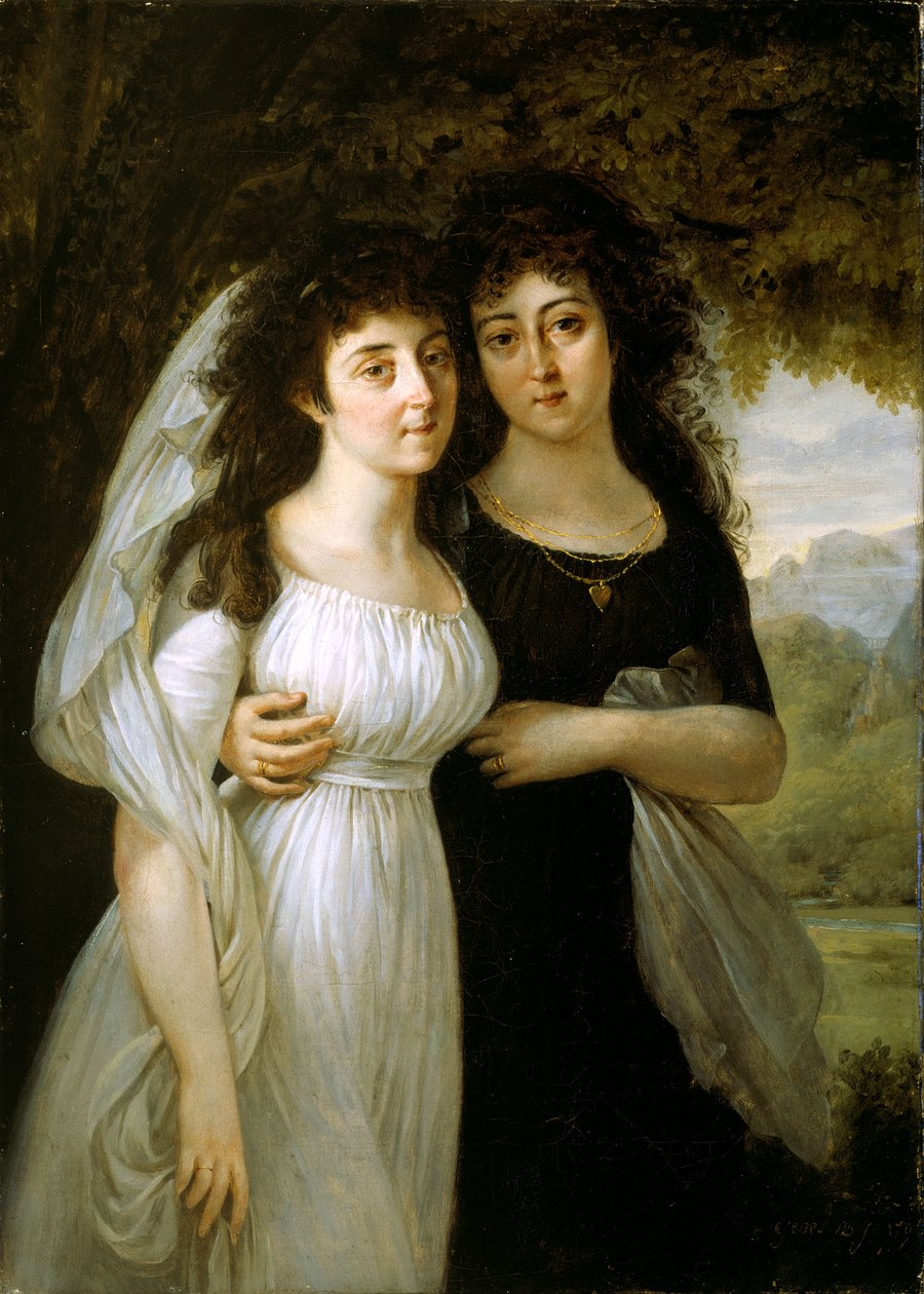 Ritratto delle sorelle Maistre da Antoine-Jean Gros