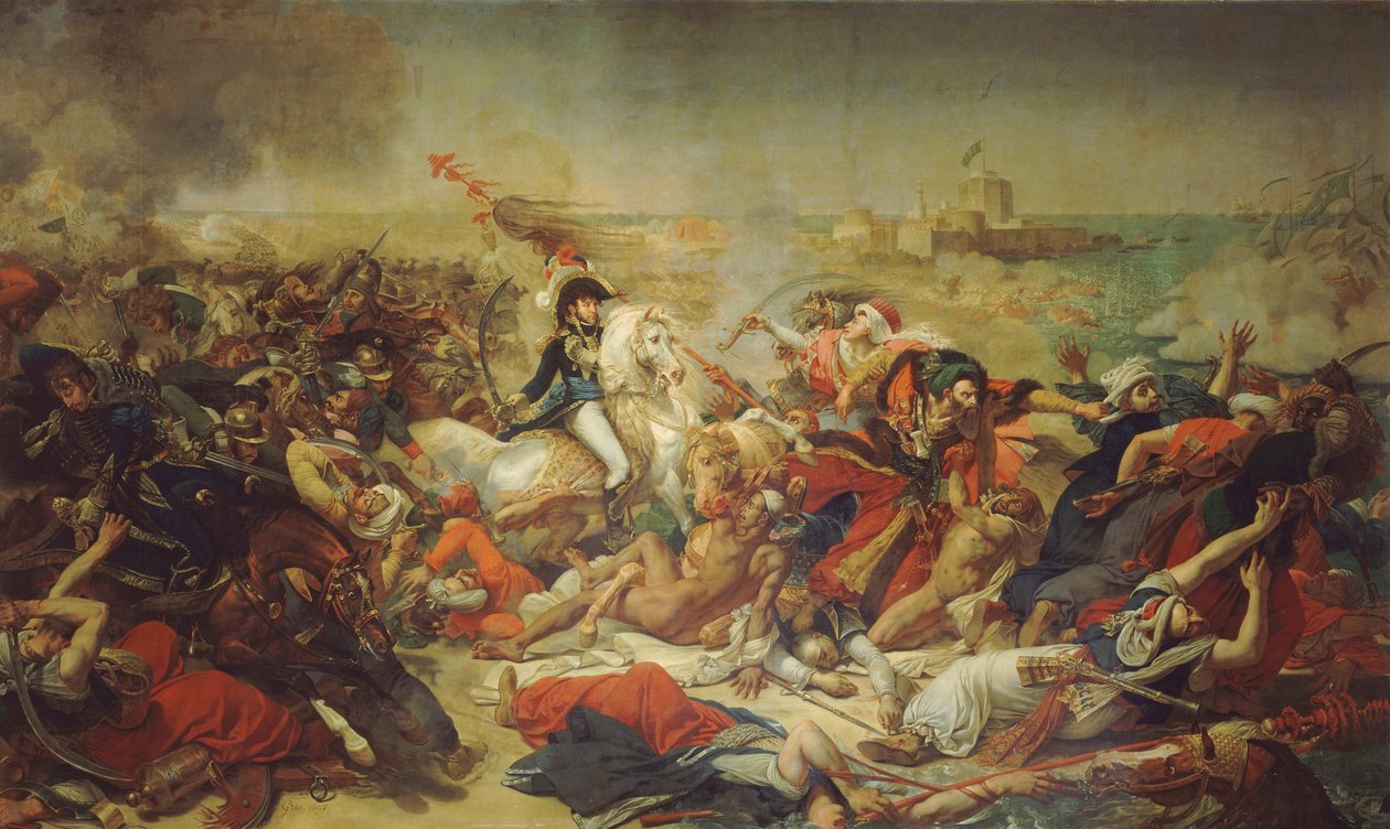 La battaglia di Abukir, 25 luglio 1799 da Antoine-Jean Gros