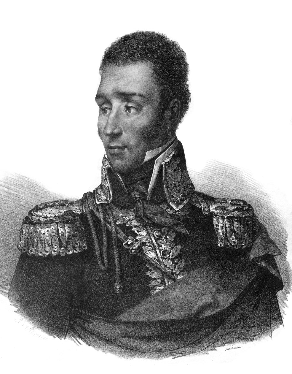 Ritratto di Jean Pierre Boyer, politico haitiano da Antoine (after) Maurin