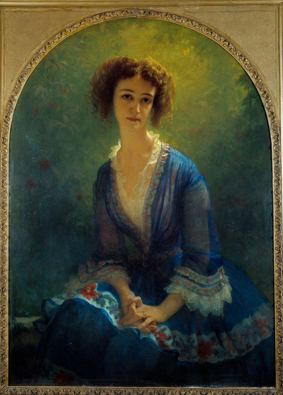 Ritratto della Contessa Eugene Pastre, nata Celine de Beaulaincourt da Antoine Auguste Ernest Herbert or Hebert