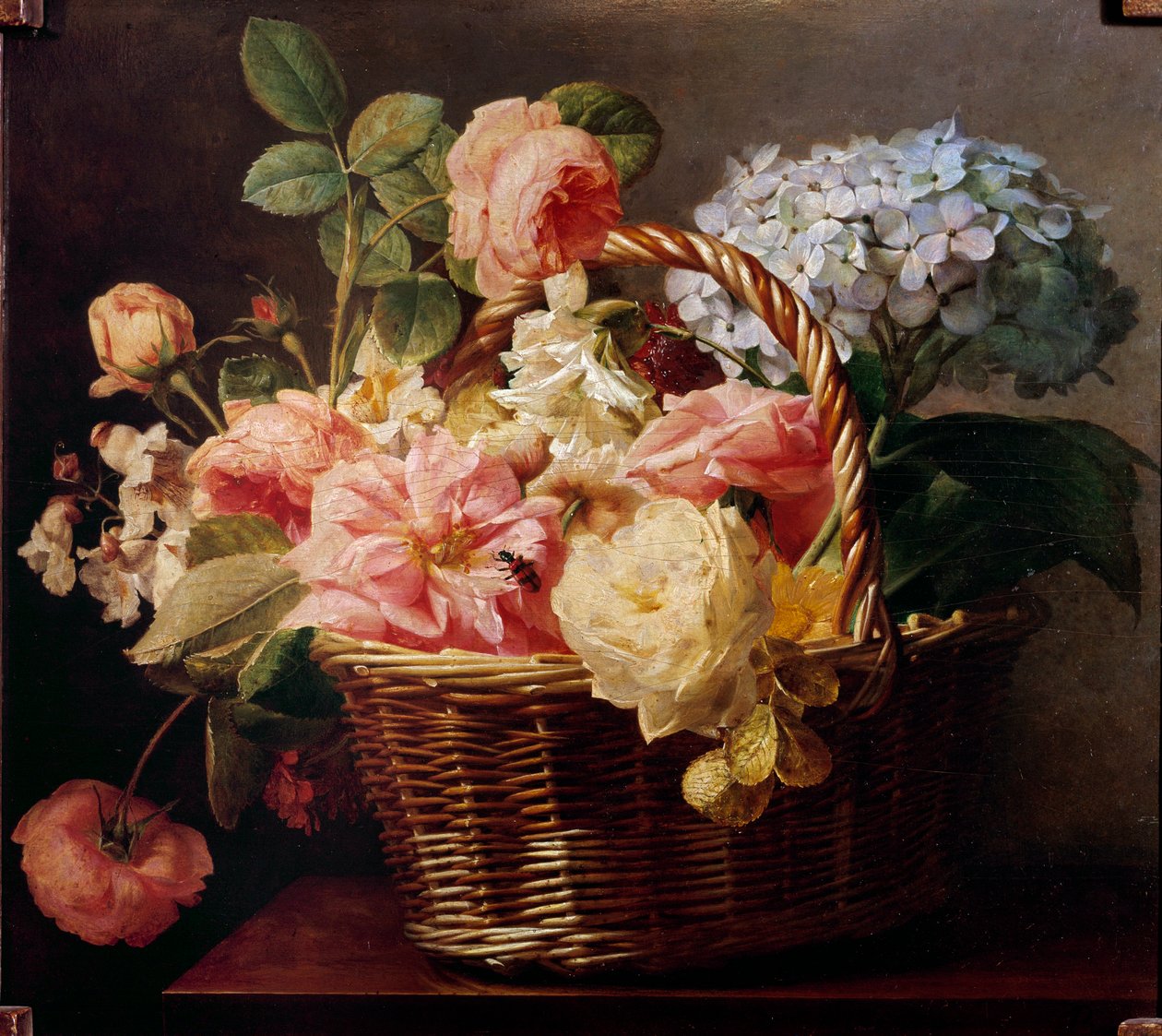 Mazzi di fiori in un cesto da Antoine Berjon