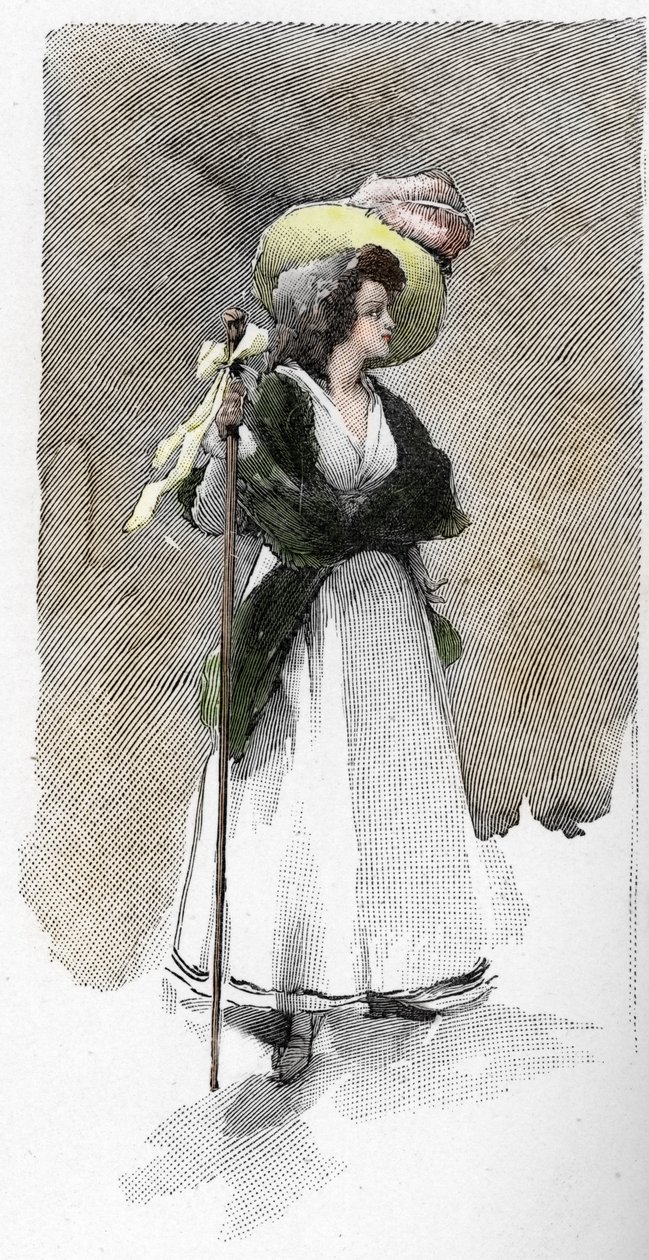 Ritratto della cantante italiana Giuseppina Grassini (1773-1850) da Antoine Calbet