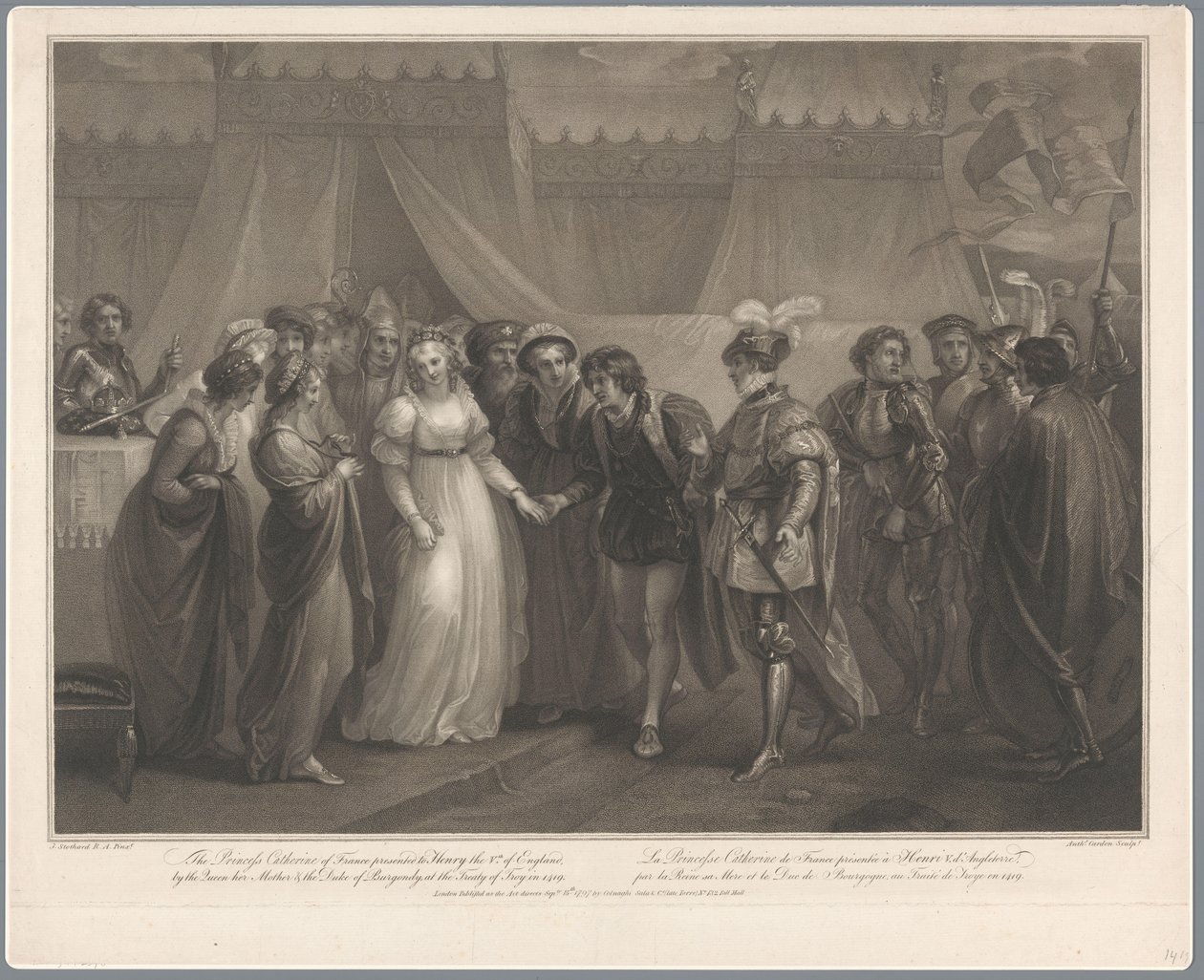 Caterina di Valois e re Enrico V d