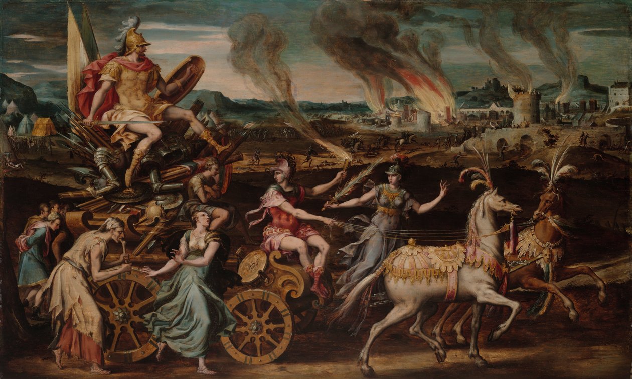 Il trionfo di Marte da Antoine Caron