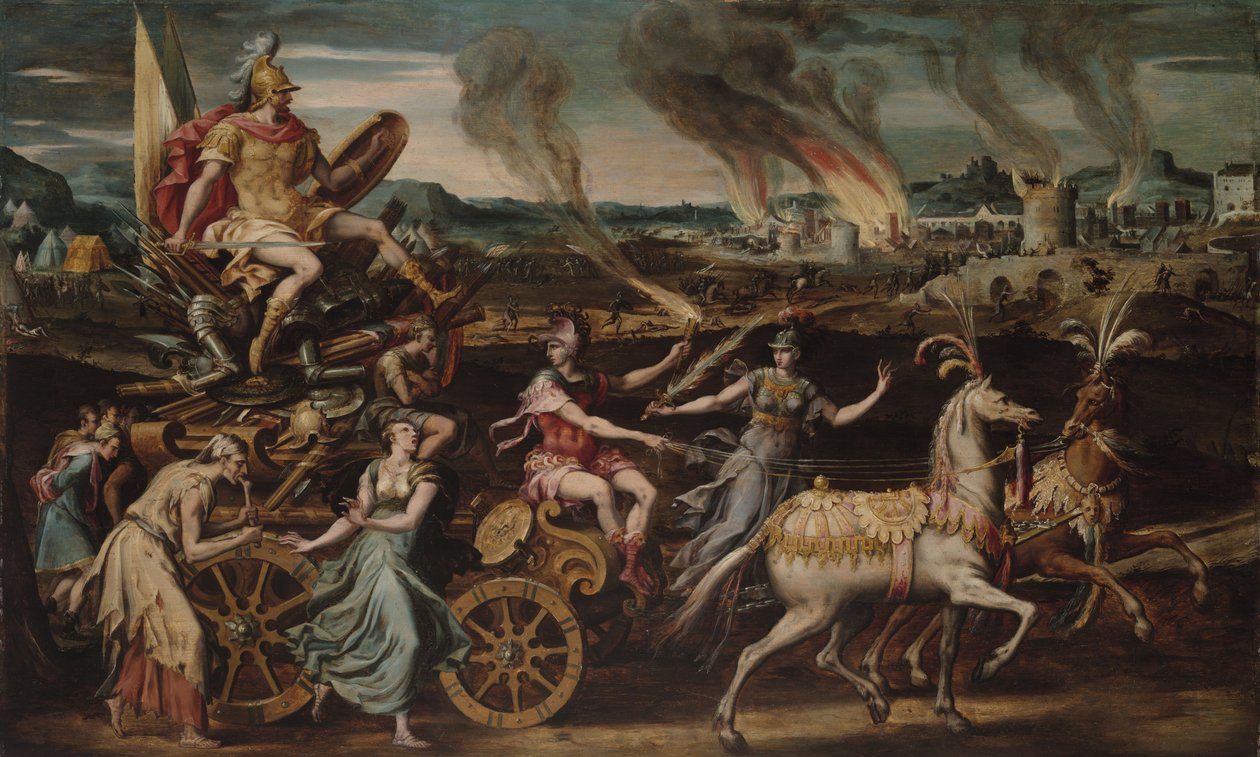 Il trionfo di Marte da Antoine Caron