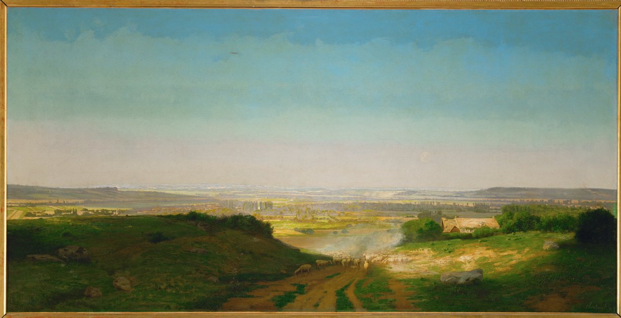 Spazio (pittura su tela) da Antoine Chintreuil