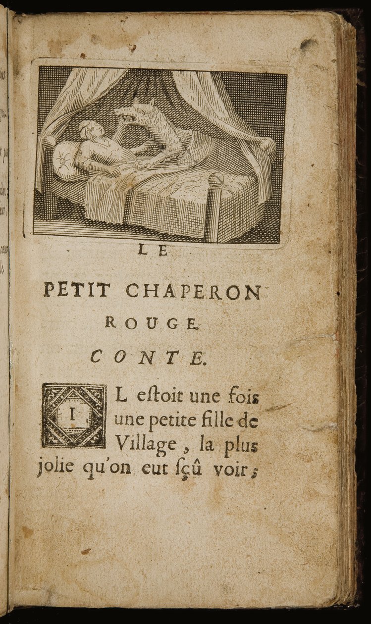 Pagina del titolo da "Storie o Racconti del Passato. Con Moralità" di Charles Perrault, Parigi: Claude Barbin, 1697 da Antoine Clouzier