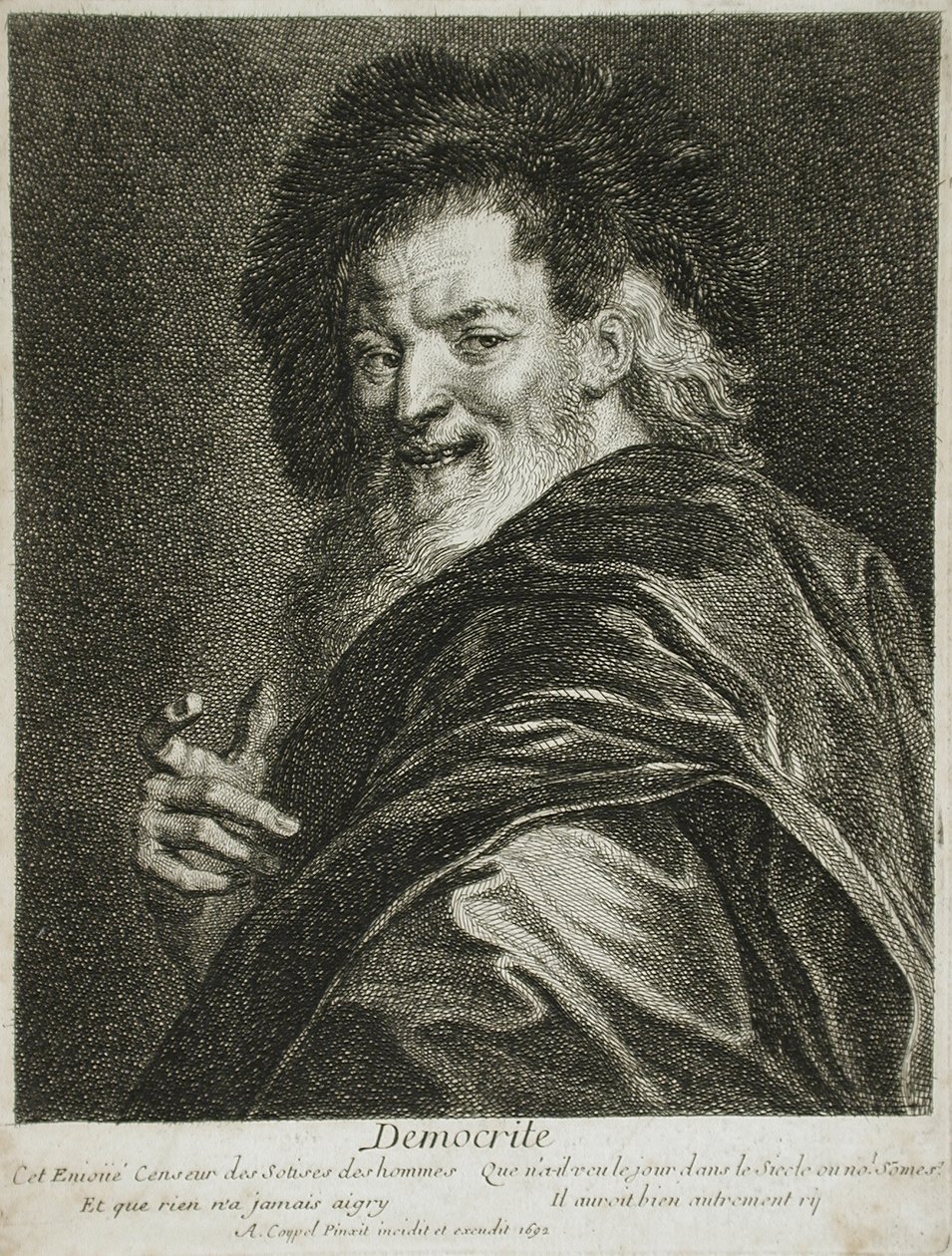 Democrito da Antoine Coypel