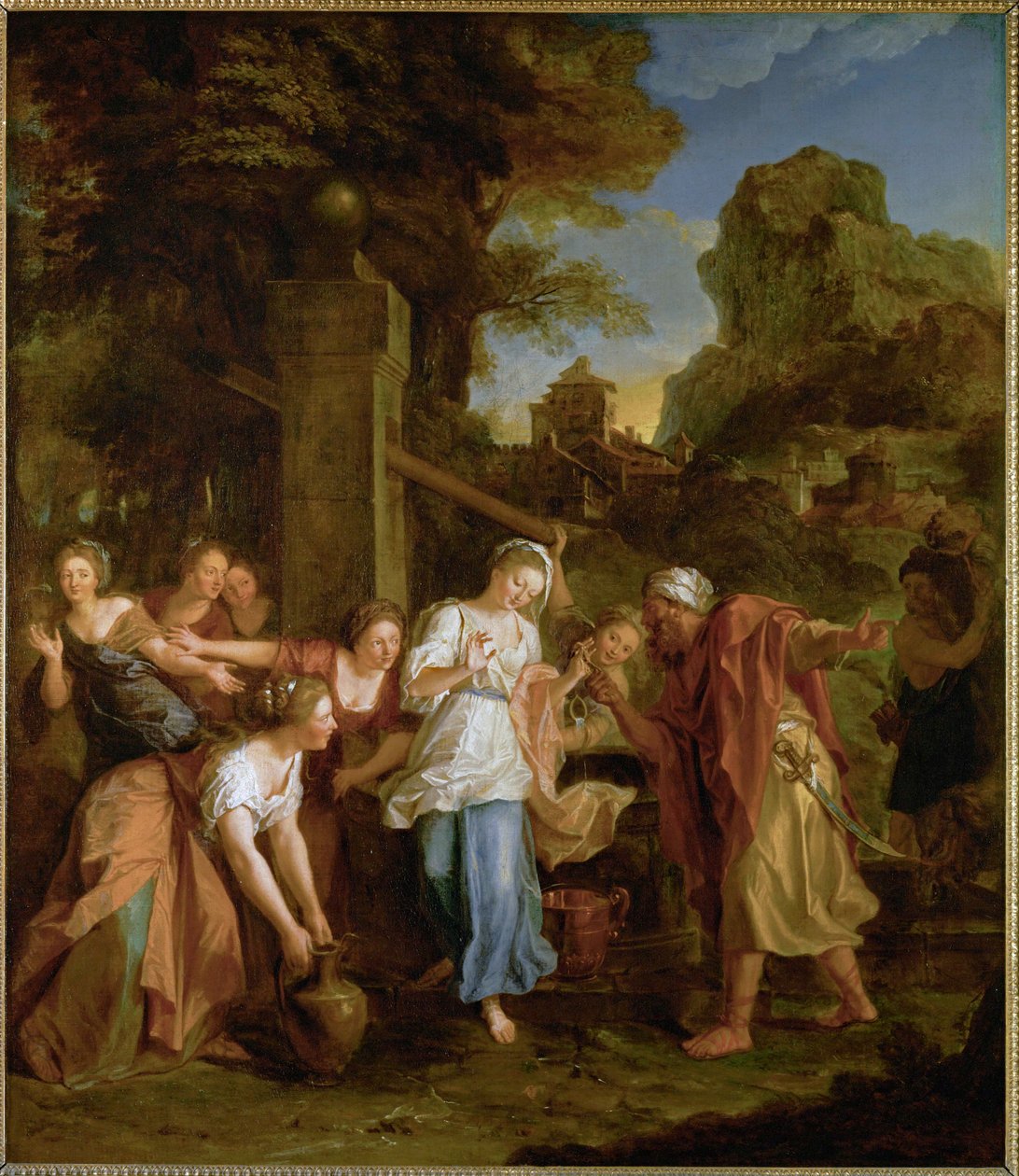 Eliezer e Rebecca ... da Antoine Coypel